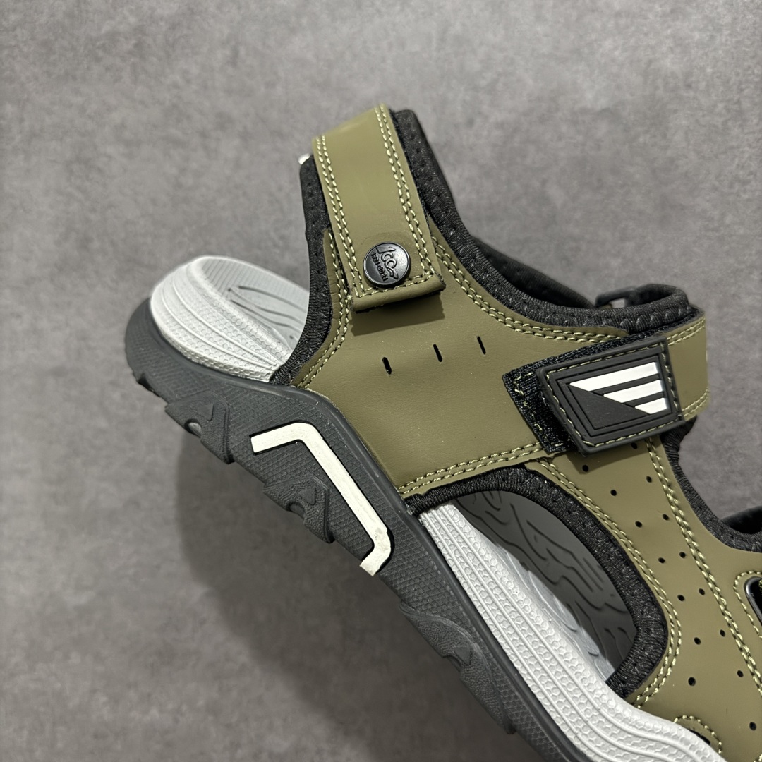 图片[6]-【公司级】ECCO爱步BIOM男士户外越野运动包头凉鞋 山地系列 户外运动 牛皮与纺织品拼接鞋面 时尚个性，出街有型 直接注塑工艺连接鞋面与鞋底 一体成型，合脚耐穿 创新鞋钉，橡胶外底 防滑耐磨 提供抓地力 多方位牵引力与稳定性能 稳固防护 循迹山迹 尺码：39 40 41 42 43 44（标准码）-选品中心