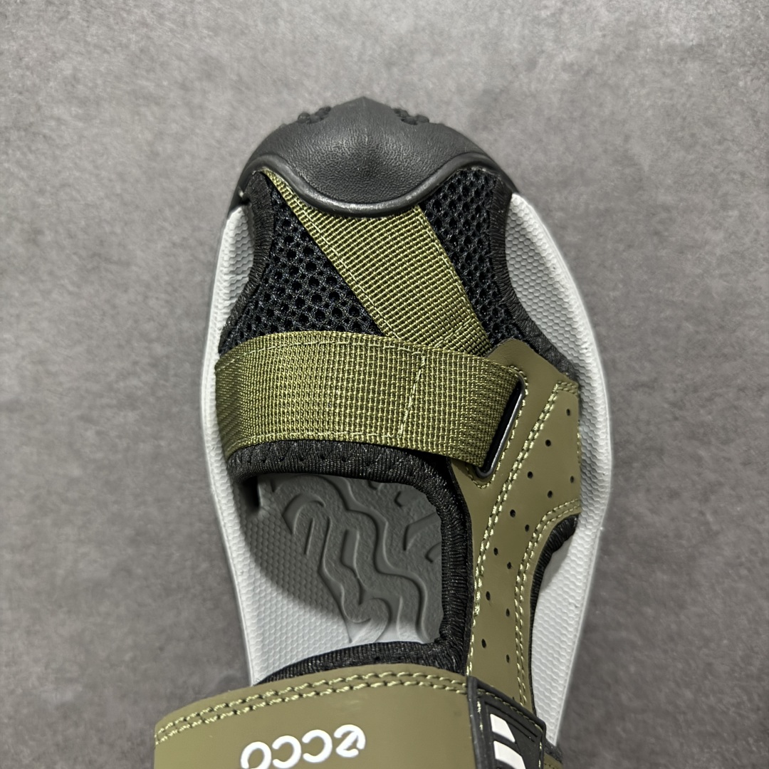 图片[8]-【公司级】ECCO爱步BIOM男士户外越野运动包头凉鞋 山地系列 户外运动 牛皮与纺织品拼接鞋面 时尚个性，出街有型 直接注塑工艺连接鞋面与鞋底 一体成型，合脚耐穿 创新鞋钉，橡胶外底 防滑耐磨 提供抓地力 多方位牵引力与稳定性能 稳固防护 循迹山迹 尺码：39 40 41 42 43 44（标准码）-选品中心