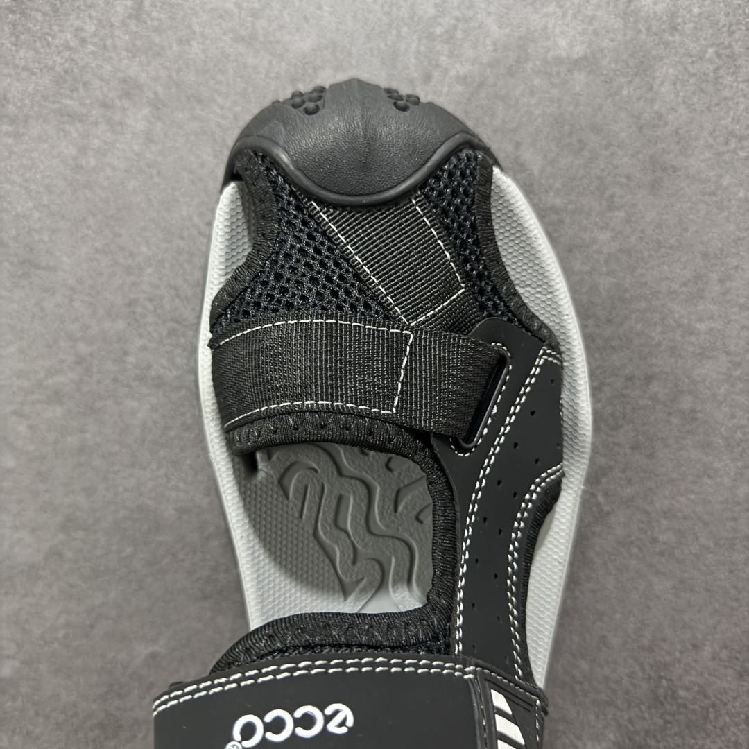 图片[8]-【公司级】ECCO爱步BIOM男士户外越野运动包头凉鞋 山地系列 户外运动 牛皮与纺织品拼接鞋面 时尚个性，出街有型 直接注塑工艺连接鞋面与鞋底 一体成型，合脚耐穿 创新鞋钉，橡胶外底 防滑耐磨 提供抓地力 多方位牵引力与稳定性能 稳固防护 循迹山迹 尺码：39 40 41 42 43 44（标准码）-选品中心