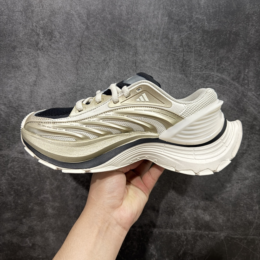 图片[2]-【纯原版】Adidas Vento XLG MTW 顶级品质 原鞋开发 原版大盒 脉冲系列 复古休闲老爹鞋 官方同步配色 鞋面是透气网面和皮革拼接 脚感轻盈 不闷汗 每次穿着跑步都感觉脚底在自由呼吸 鞋底是adidas经典的防滑设计 纹路很深 抓地力超稳 低帮设计很显脚踝纤细 却不失满满的包围安全感 货号： JR6393  尺码：36 36.5 37 38 38.5 39 40 40.5 41 42 42.5 43 44 44.5 45-选品中心