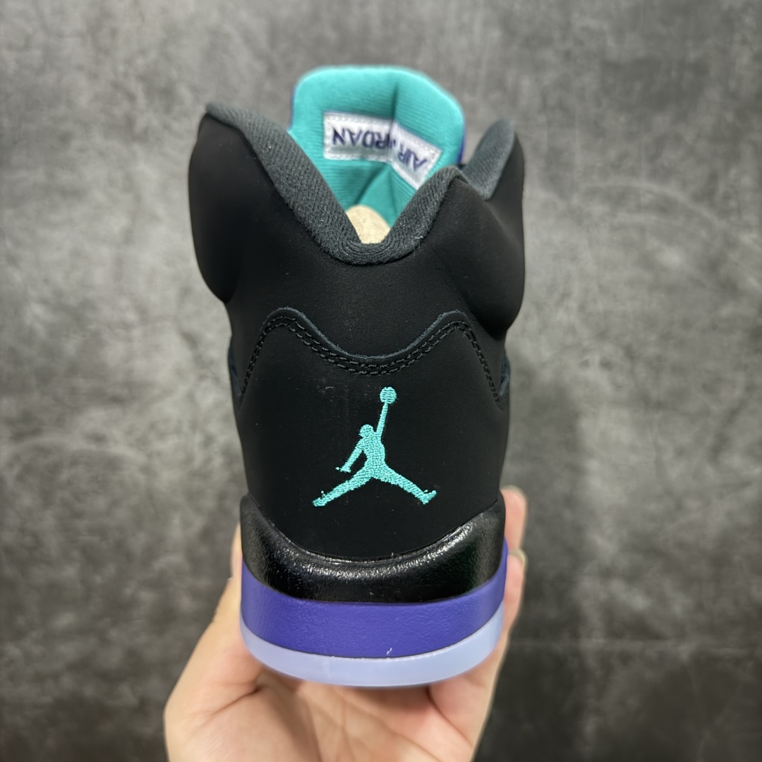 【外贸版】Air Jordan 5 Retro ”Black Grape” AJ5 乔5 黑葡萄 高帮复古文化运动休闲篮球鞋 136027-007