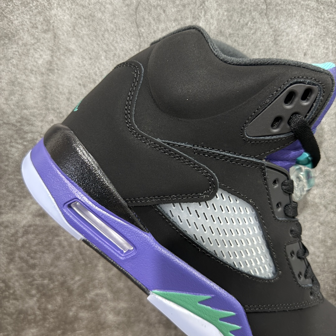 【外贸版】Air Jordan 5 Retro ”Black Grape” AJ5 乔5 黑葡萄 高帮复古文化运动休闲篮球鞋 136027-007