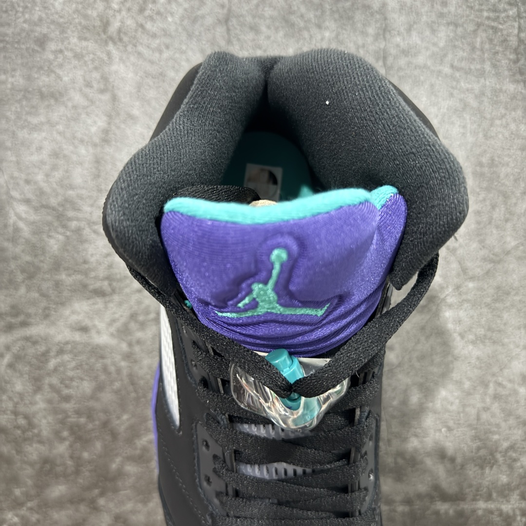 【外贸版】Air Jordan 5 Retro ”Black Grape” AJ5 乔5 黑葡萄 高帮复古文化运动休闲篮球鞋 136027-007