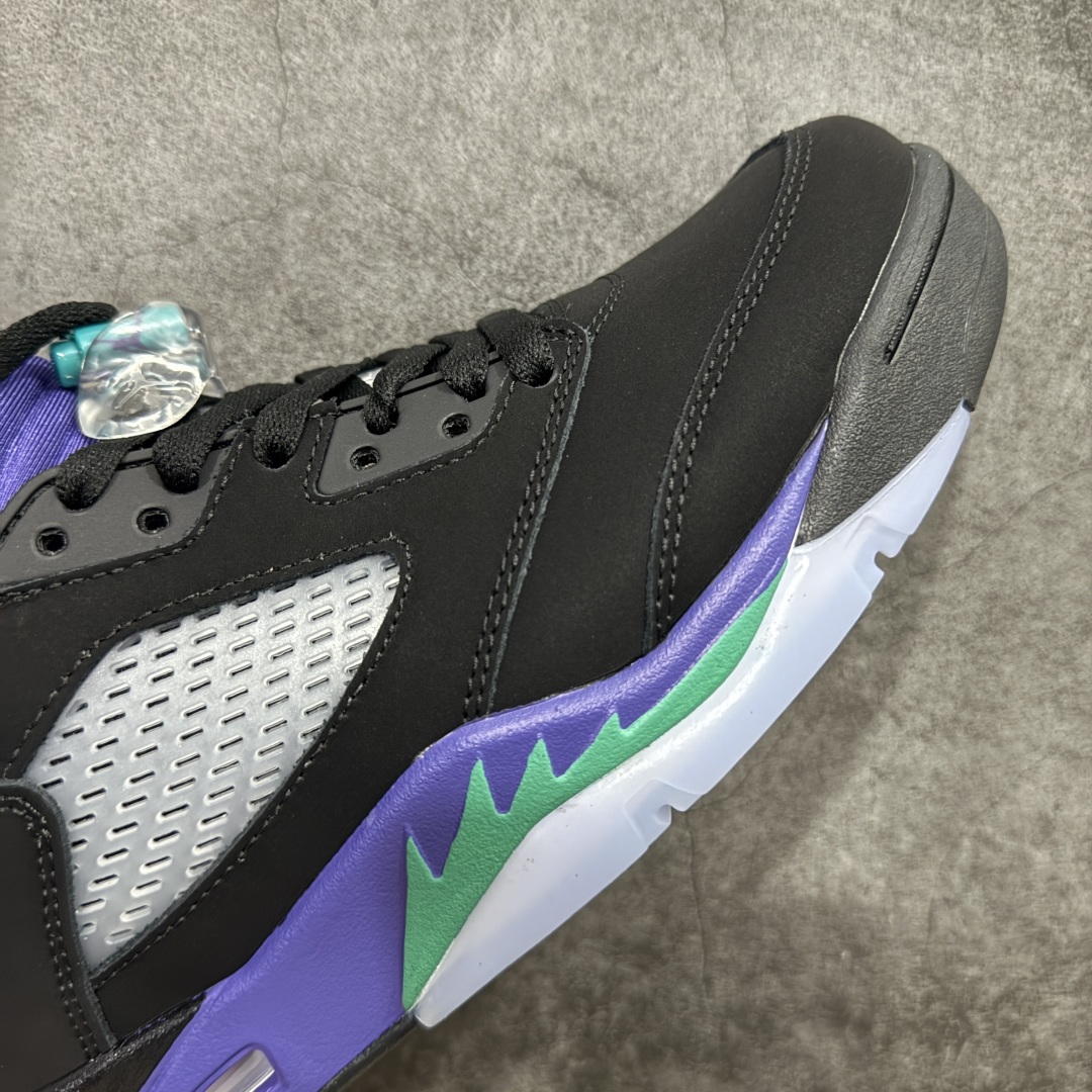 【外贸版】Air Jordan 5 Retro ”Black Grape” AJ5 乔5 黑葡萄 高帮复古文化运动休闲篮球鞋 136027-007