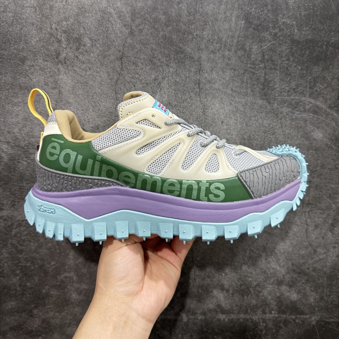 【纯原OK版本】Moncler 盟可睐/蒙口 Trailgrip GTX 抗撕裂材质山地户外鞋 鞋身采用Cordura防撕裂尼龙/Gore-Tex防水材质 中底内置全掌碳板 支撑性能拉满 侧边3M反光带 #大底采用RB MD 碳板 TPU 五层分离组合 鞋底搭载Vibram外底提供超强的抓地力和防滑性能 原装大盒包装 内赠Moncler徽章防层袋一副 尺码:36 36.5 37.5 38 38.5 39 40 40.5 41 42 42.5 43 44 44.5 45 46-选品中心