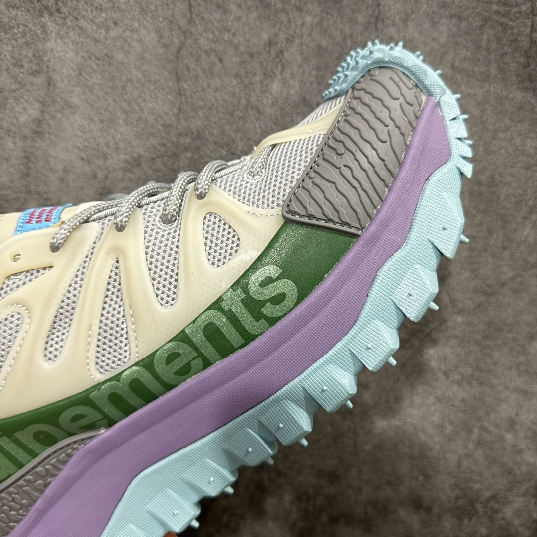 图片[6]-【纯原OK版本】Moncler 盟可睐/蒙口 Trailgrip GTX 抗撕裂材质山地户外鞋 鞋身采用Cordura防撕裂尼龙/Gore-Tex防水材质 中底内置全掌碳板 支撑性能拉满 侧边3M反光带 #大底采用RB MD 碳板 TPU 五层分离组合 鞋底搭载Vibram外底提供超强的抓地力和防滑性能 原装大盒包装 内赠Moncler徽章防层袋一副 尺码：36 36.5 37.5 38 38.5 39 40 40.5 41 42 42.5 43 44 44.5 45 46-选品中心