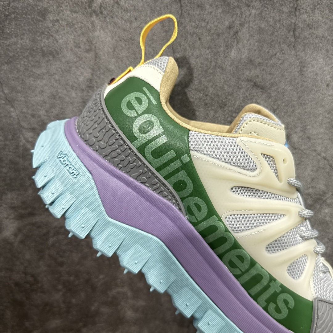图片[7]-【纯原OK版本】Moncler 盟可睐/蒙口 Trailgrip GTX 抗撕裂材质山地户外鞋 鞋身采用Cordura防撕裂尼龙/Gore-Tex防水材质 中底内置全掌碳板 支撑性能拉满 侧边3M反光带 #大底采用RB MD 碳板 TPU 五层分离组合 鞋底搭载Vibram外底提供超强的抓地力和防滑性能 原装大盒包装 内赠Moncler徽章防层袋一副 尺码：36 36.5 37.5 38 38.5 39 40 40.5 41 42 42.5 43 44 44.5 45 46-选品中心