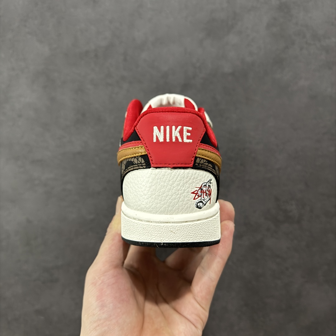 图片[4]-【定制版】Nike Court Vision Low 蛇年限定 白黑红 休闲运动板鞋 低帮百搭透气休闲运动板鞋，经典耐用的设计 兼顾舒适脚感和出众风范，演绎匠心之作 结构性的支撑贴合感结合复古篮球设计，塑就场外全明星风范 货号： FD5188 128 尺码：36 36.5 37.5 38 38.5 39 40 40.5 41 42 42.5 43 44 44.5 45-选品中心