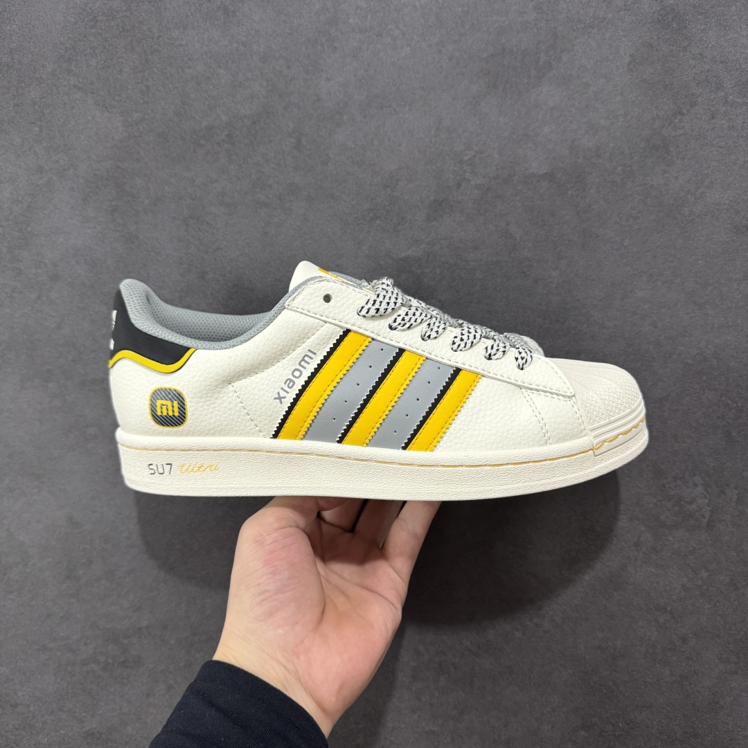  
【定制版】AD Originals Superstar x SU7 Ultra 贝壳头 白灰
采用全