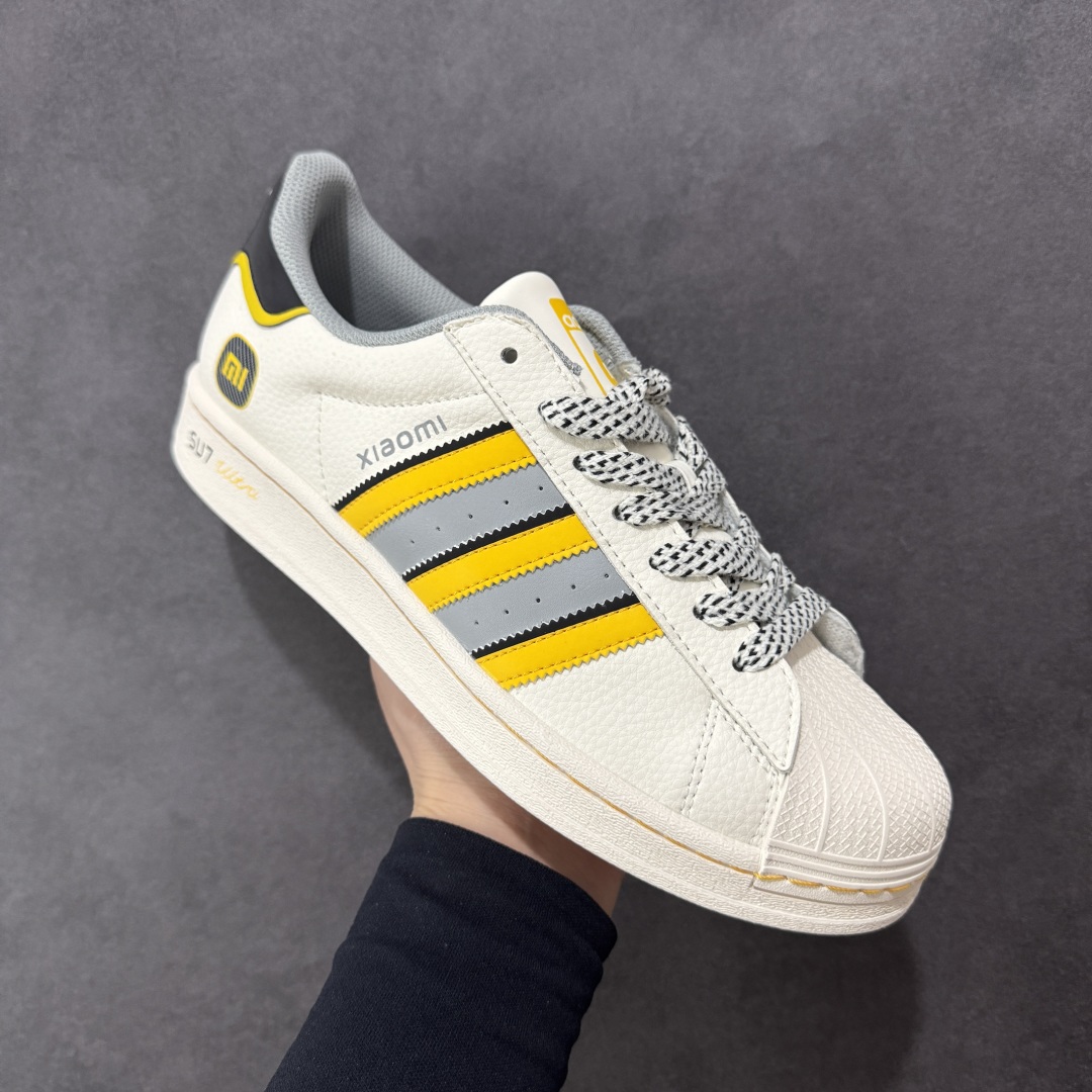  
【定制版】AD Originals Superstar x SU7 Ultra 贝壳头 白灰
采用全