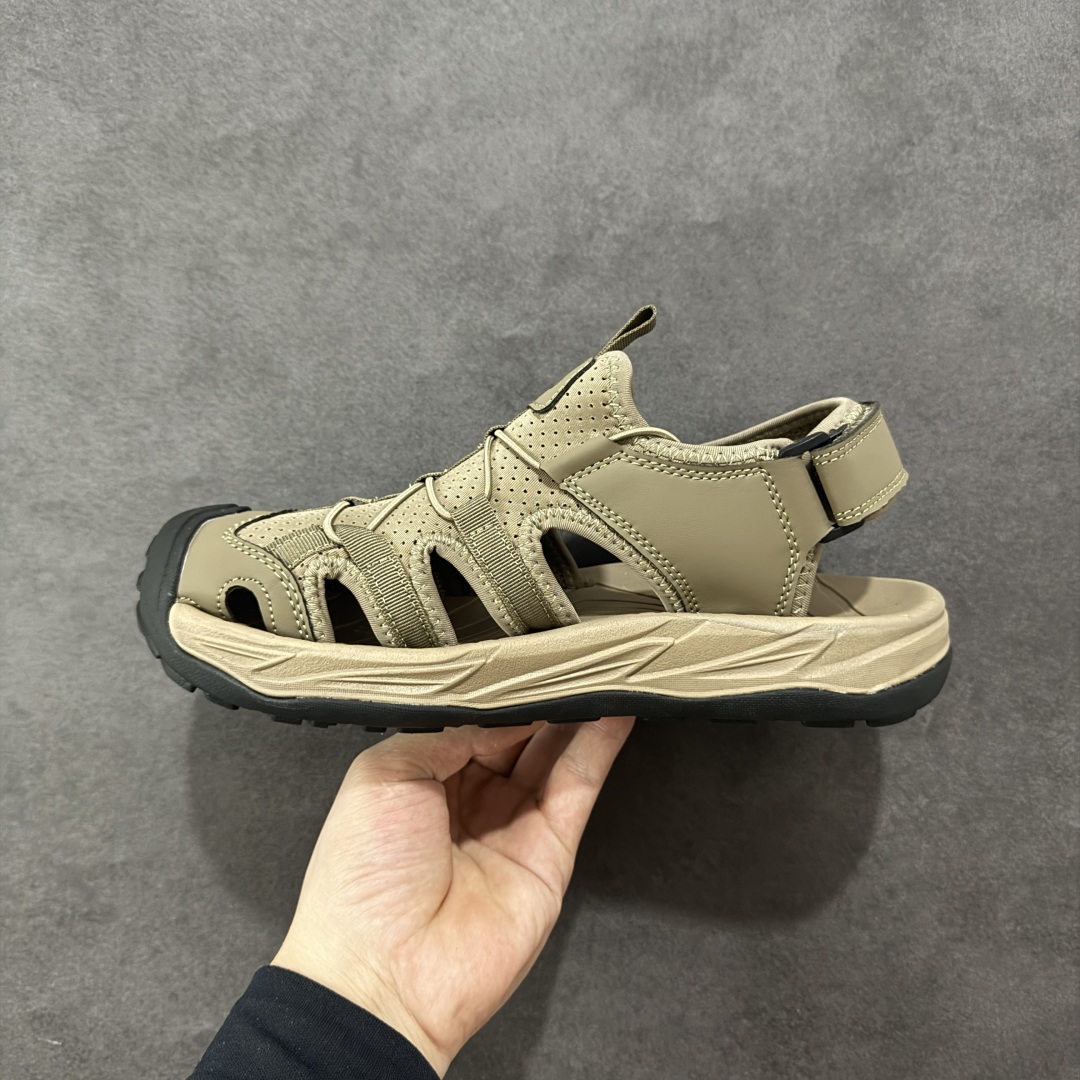 图片[2]-【公司级】ECCO爱步户外休闲凉鞋 运动包头沙滩鞋凉鞋 新款舒适透气鞋 越野系列 鞋面采用多种材质拼接 透气面料 柔软舒适 清晰质感，贴合脚部，舒心行走 便捷抽绳设计和魔术贴脚后跟 可自由调节松紧 穿脱更便捷 优质柔软内里设计 亲肤贴脚 行走更加舒适 橡胶鞋底 搭配立体纹路 防滑耐磨 时尚新元素 畅享行走 尺码：38 39 40 41 42 43 44 45（皮鞋码）-选品中心