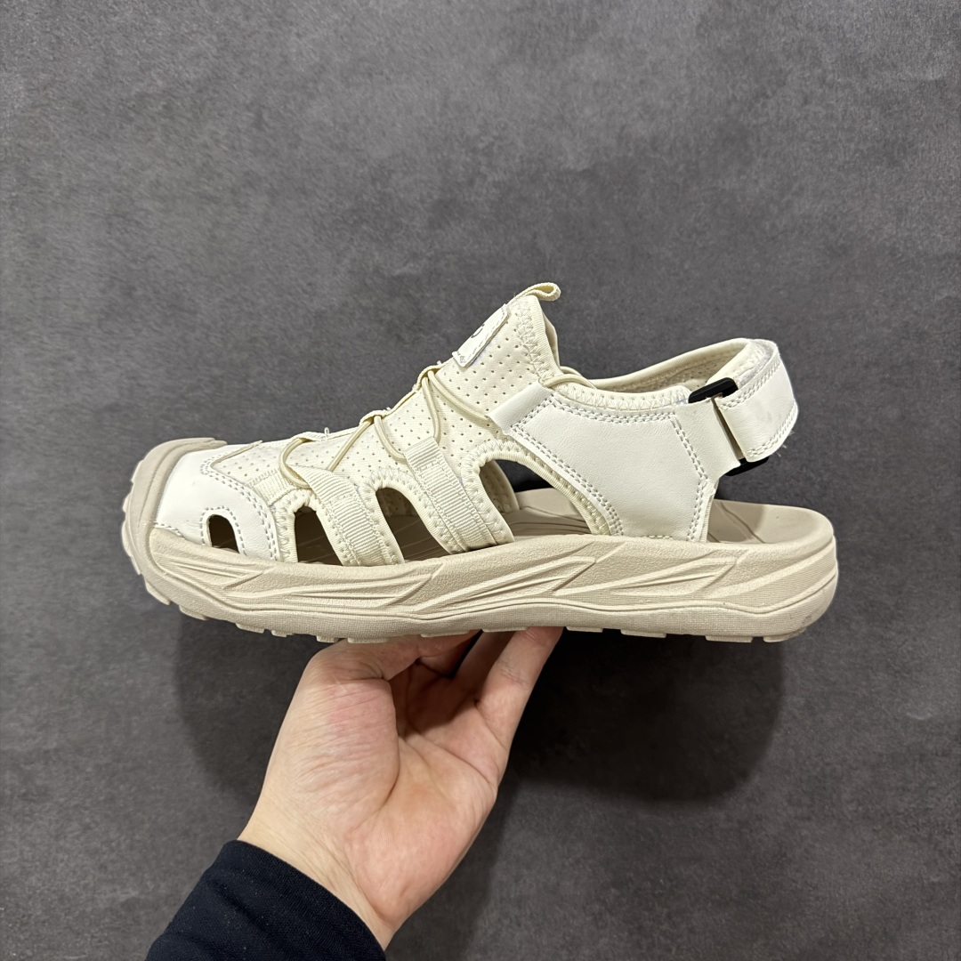 图片[2]-【公司级】ECCO爱步户外休闲凉鞋 运动包头沙滩鞋凉鞋 新款舒适透气鞋 越野系列 鞋面采用多种材质拼接 透气面料 柔软舒适 清晰质感，贴合脚部，舒心行走 便捷抽绳设计和魔术贴脚后跟 可自由调节松紧 穿脱更便捷 优质柔软内里设计 亲肤贴脚 行走更加舒适 橡胶鞋底 搭配立体纹路 防滑耐磨 时尚新元素 畅享行走 尺码：38 39 40 41 42 43 44 45（皮鞋码）-选品中心