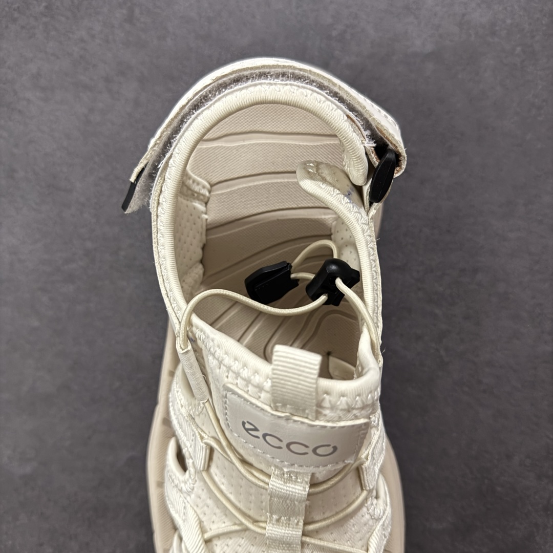 图片[7]-【公司级】ECCO爱步户外休闲凉鞋 运动包头沙滩鞋凉鞋 新款舒适透气鞋 越野系列 鞋面采用多种材质拼接 透气面料 柔软舒适 清晰质感，贴合脚部，舒心行走 便捷抽绳设计和魔术贴脚后跟 可自由调节松紧 穿脱更便捷 优质柔软内里设计 亲肤贴脚 行走更加舒适 橡胶鞋底 搭配立体纹路 防滑耐磨 时尚新元素 畅享行走 尺码：38 39 40 41 42 43 44 45（皮鞋码）-选品中心