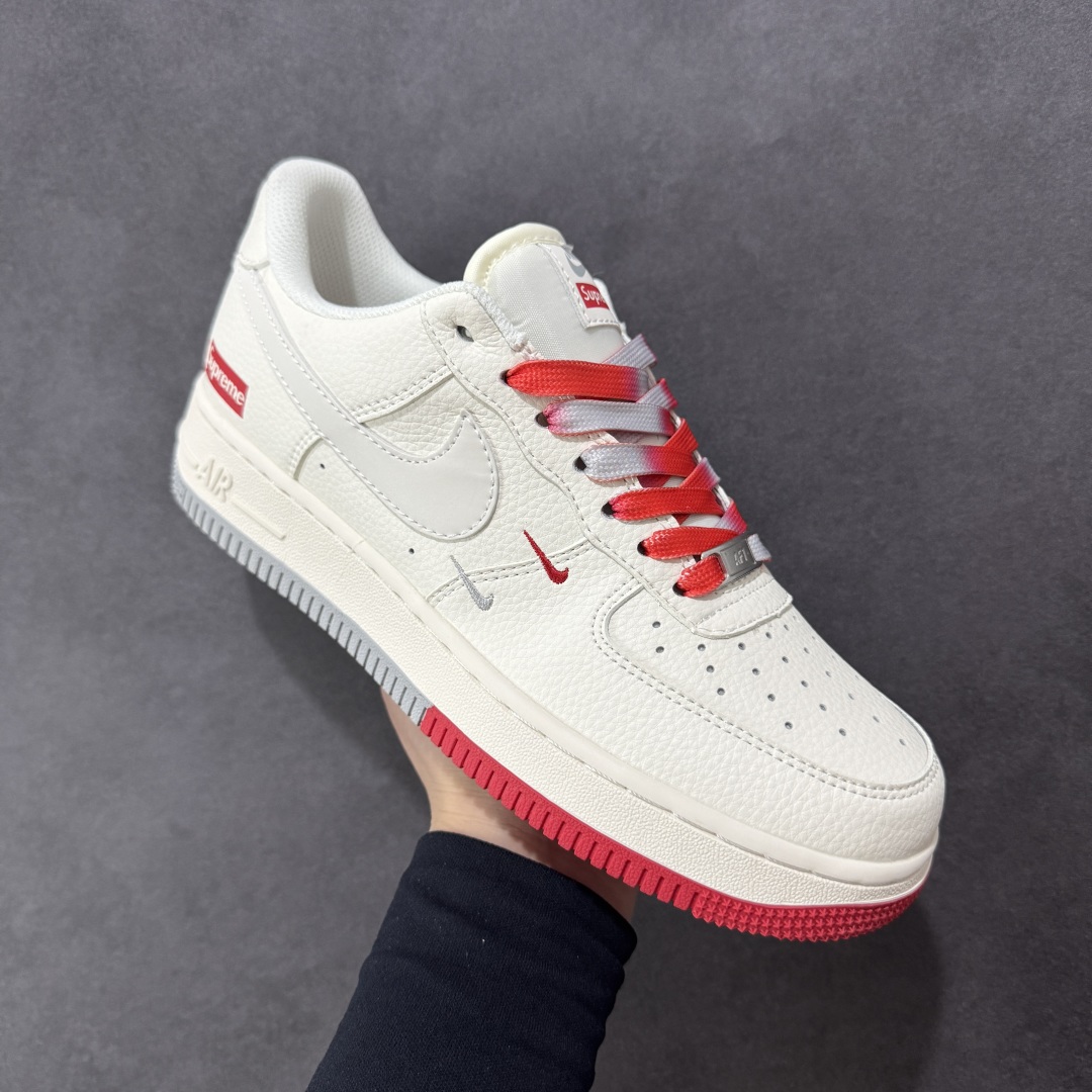【定制版】Supreme x Nk Air Force 1’07 定制配色 Supreme联名 空军一号低帮经典低帮休闲百搭板鞋 XX3168-157