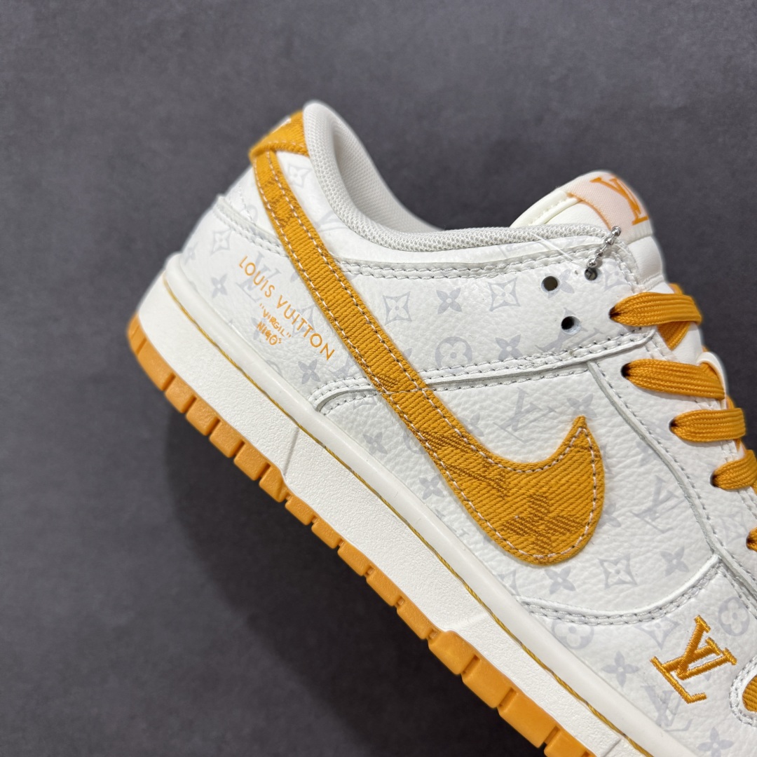 【定制版】Nike SB Dunk Low LV联名 米黄牛仔 周年高端定制 低帮休闲板鞋 SC9772-803