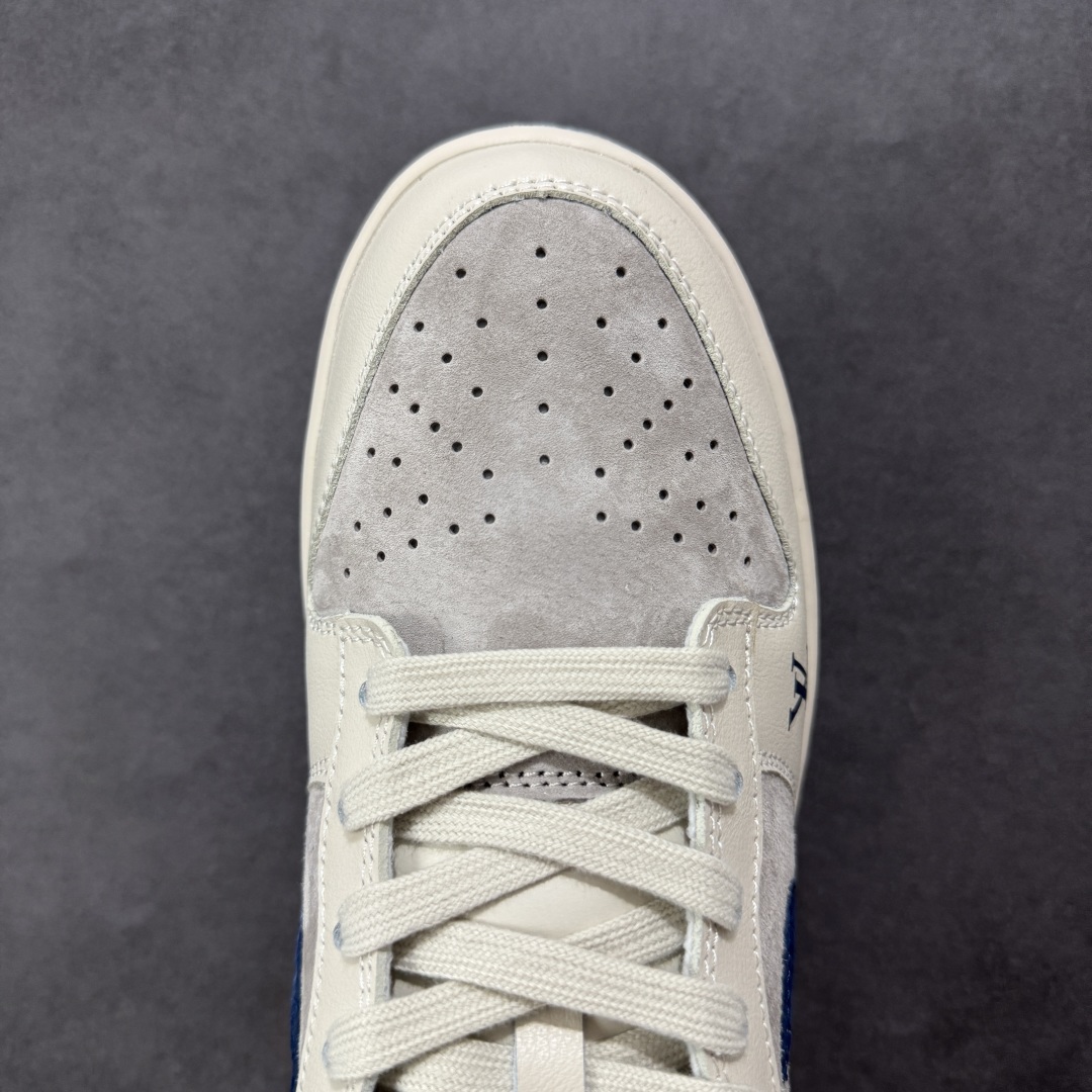 【定制版】Nike SB Dunk Low LV联名 蓝蛇鳞勾 周年高端定制 低帮休闲板鞋 XX3168-122