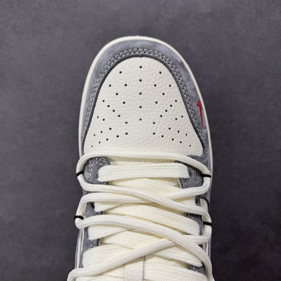 【定制版】Nike SB Dunk Low 斯图西联名 绑带猪八灰白灰勾 周年高端定制 低帮休闲板鞋 YX5066-328