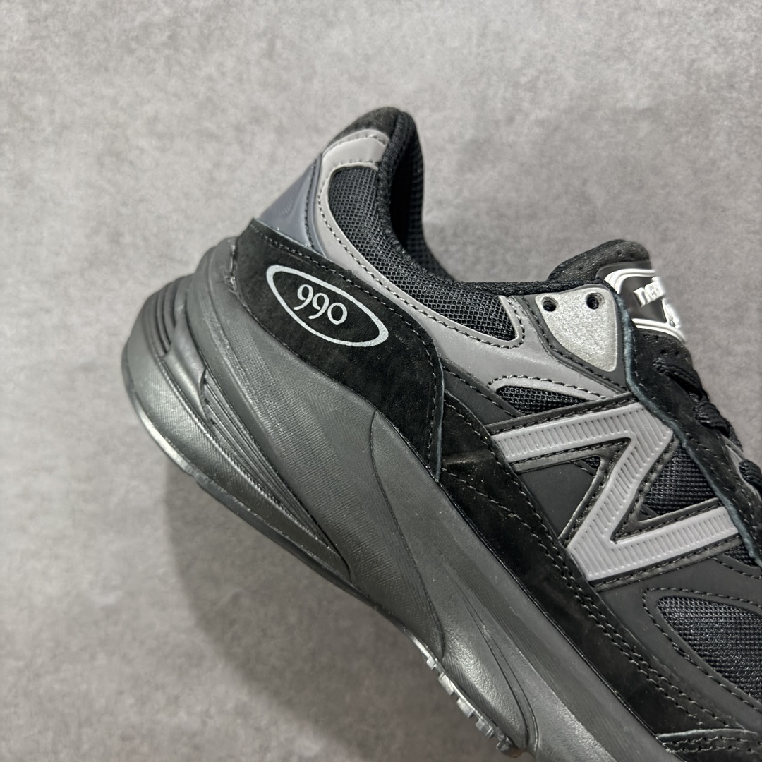 【K版】New Balance U990BB6 新百伦NB990V6 第六代总统复古慢跑鞋 黑色