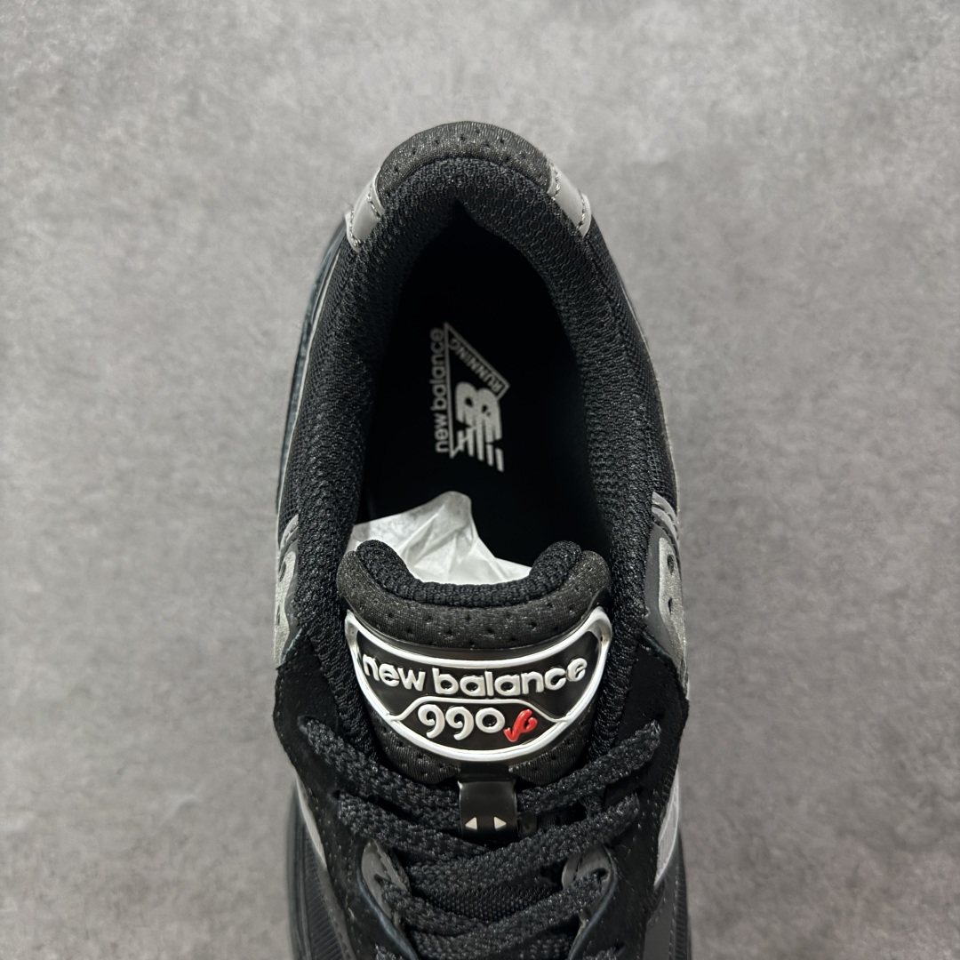 【K版】New Balance U990BB6 新百伦NB990V6 第六代总统复古慢跑鞋 黑色
