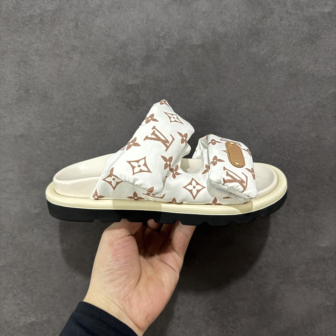 【定制版】LOUIS VUITTON | 路易威登2024 春夏最新爆款魔术贴系列情侣款厚底拖鞋