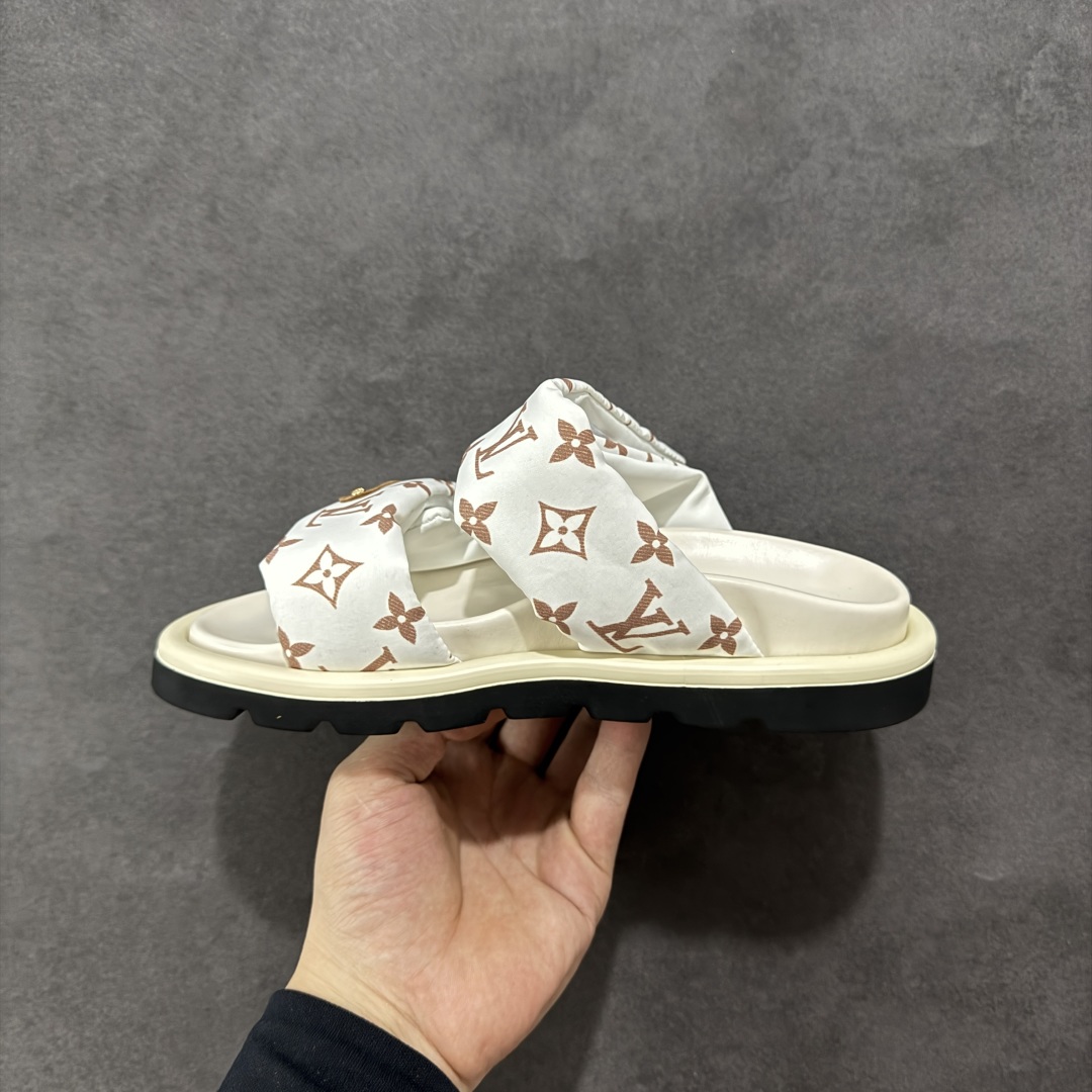 【定制版】LOUIS VUITTON | 路易威登2024 春夏最新爆款魔术贴系列情侣款厚底拖鞋