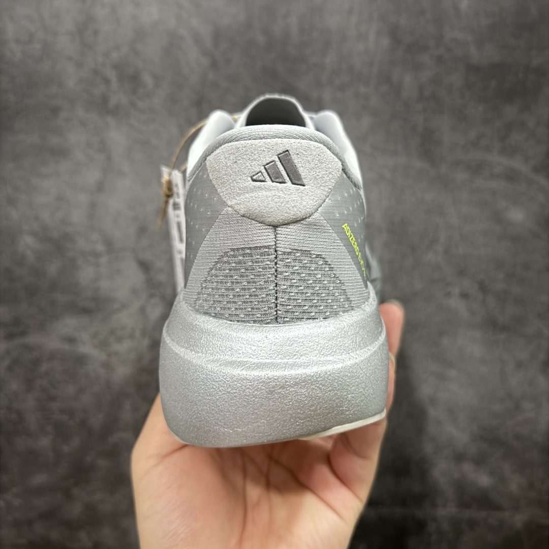 【渠道纯原】AD Adizero Eva SL M 零度进化版系列低帮轻便透气竞速休闲运动慢跑鞋 JR3418