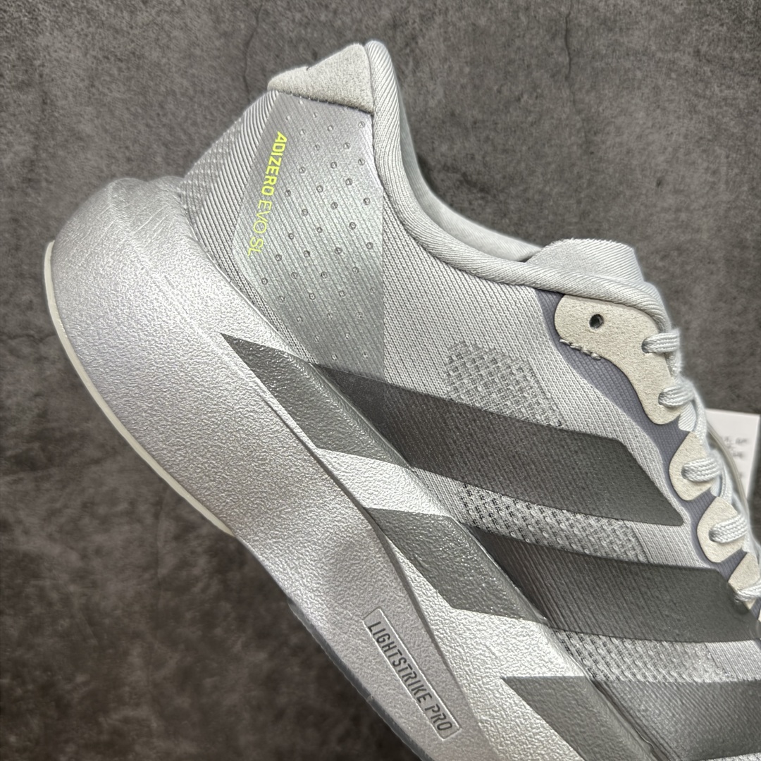【渠道纯原】AD Adizero Eva SL M 零度进化版系列低帮轻便透气竞速休闲运动慢跑鞋 JR3418