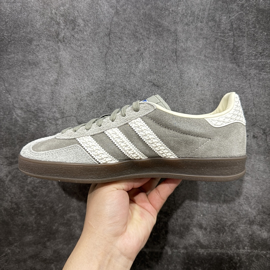 【XC2.0长字版】Adidas Originals Gazelle Indoor 防滑低帮T头德