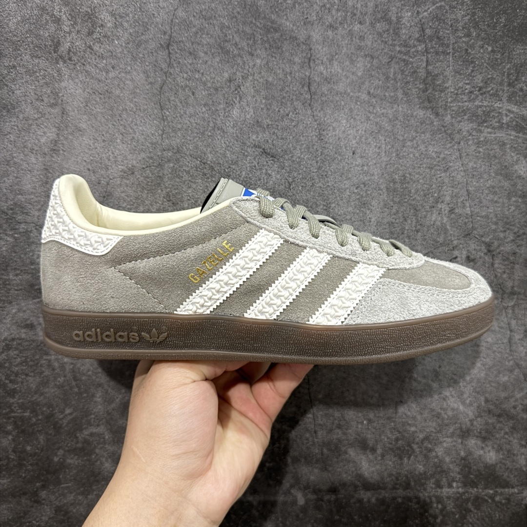 【XC2.0长字版】Adidas Originals Gazelle Indoor 防滑低帮T头德