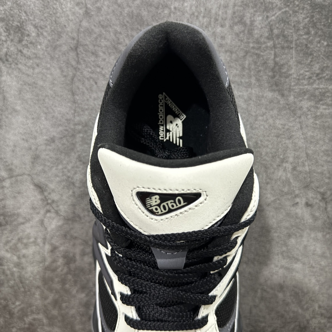 【纯原版】 New Balance NB9060 联名款 复古休闲运动慢跑鞋 黑白色 U9060ZBS