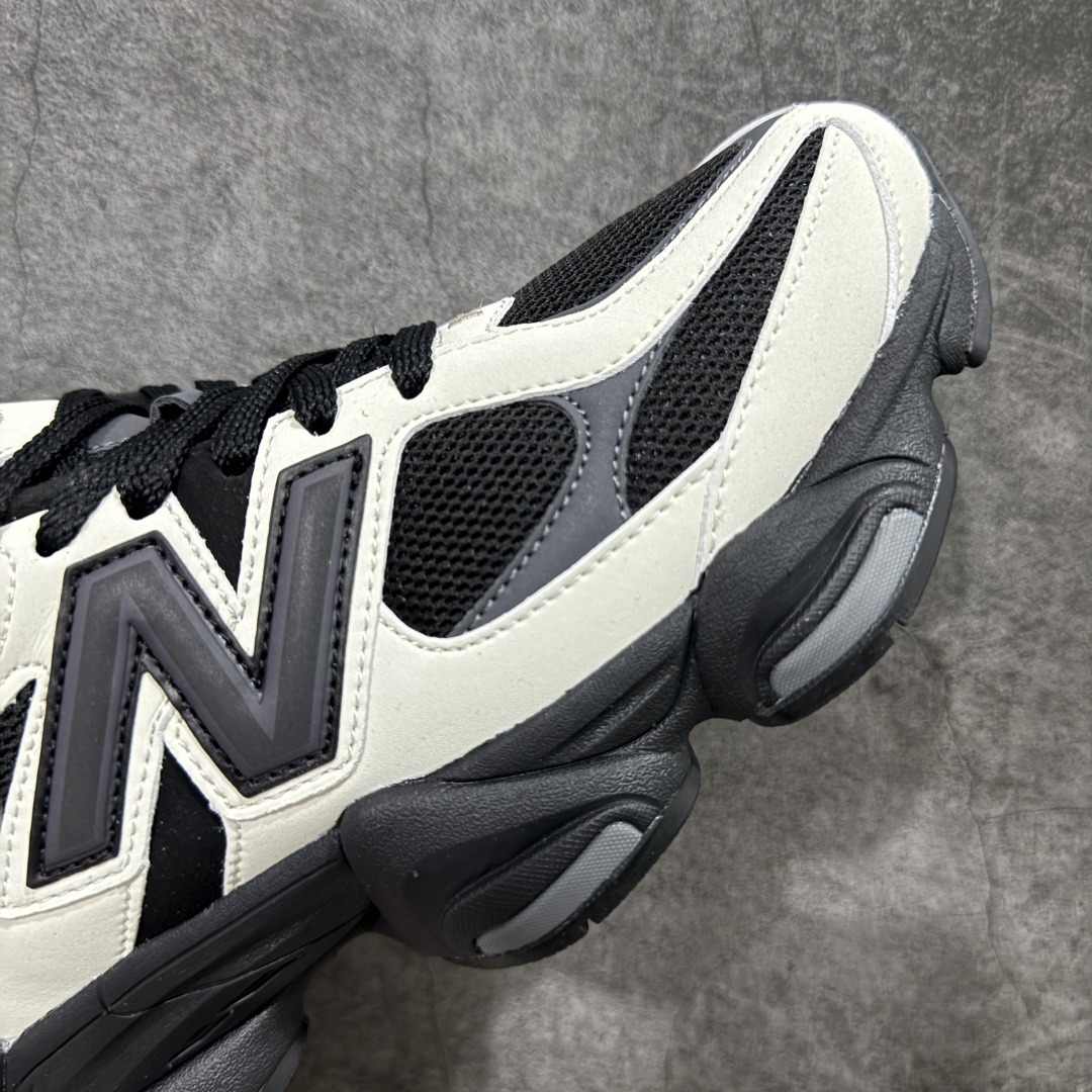 【纯原版】 New Balance NB9060 联名款 复古休闲运动慢跑鞋 黑白色 U9060ZBS