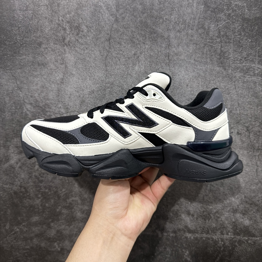 【纯原版】 New Balance NB9060 联名款 复古休闲运动慢跑鞋 黑白色 U9060ZBS