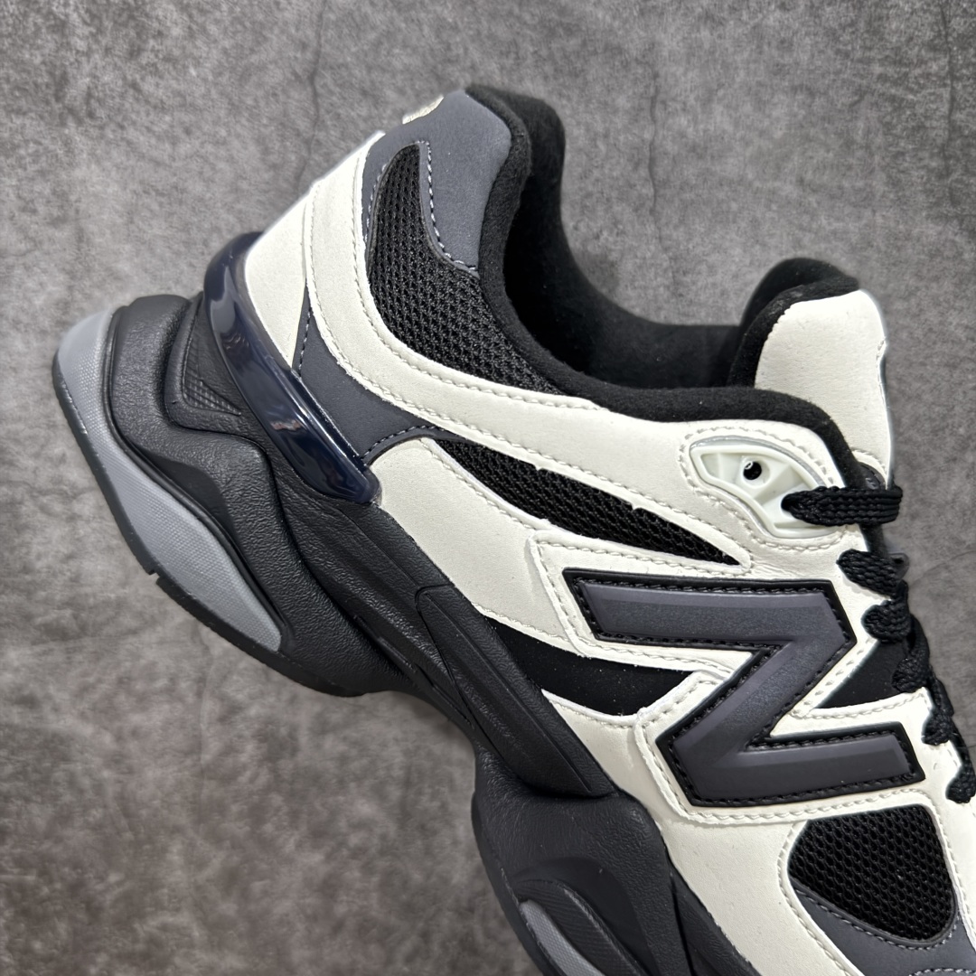 【纯原版】 New Balance NB9060 联名款 复古休闲运动慢跑鞋 黑白色 U9060ZBS