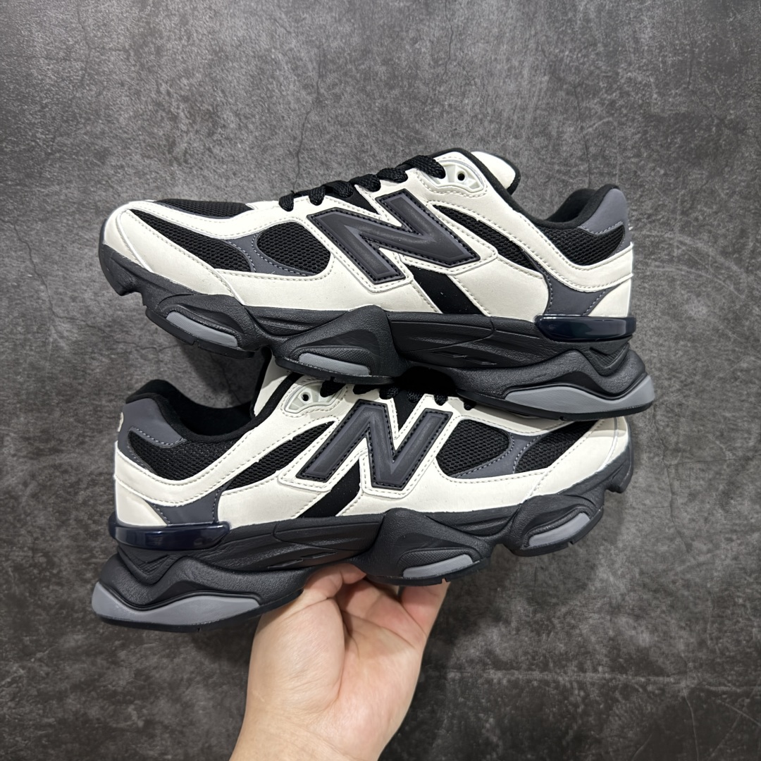 【纯原版】 New Balance NB9060 联名款 复古休闲运动慢跑鞋 黑白色 U9060ZBS