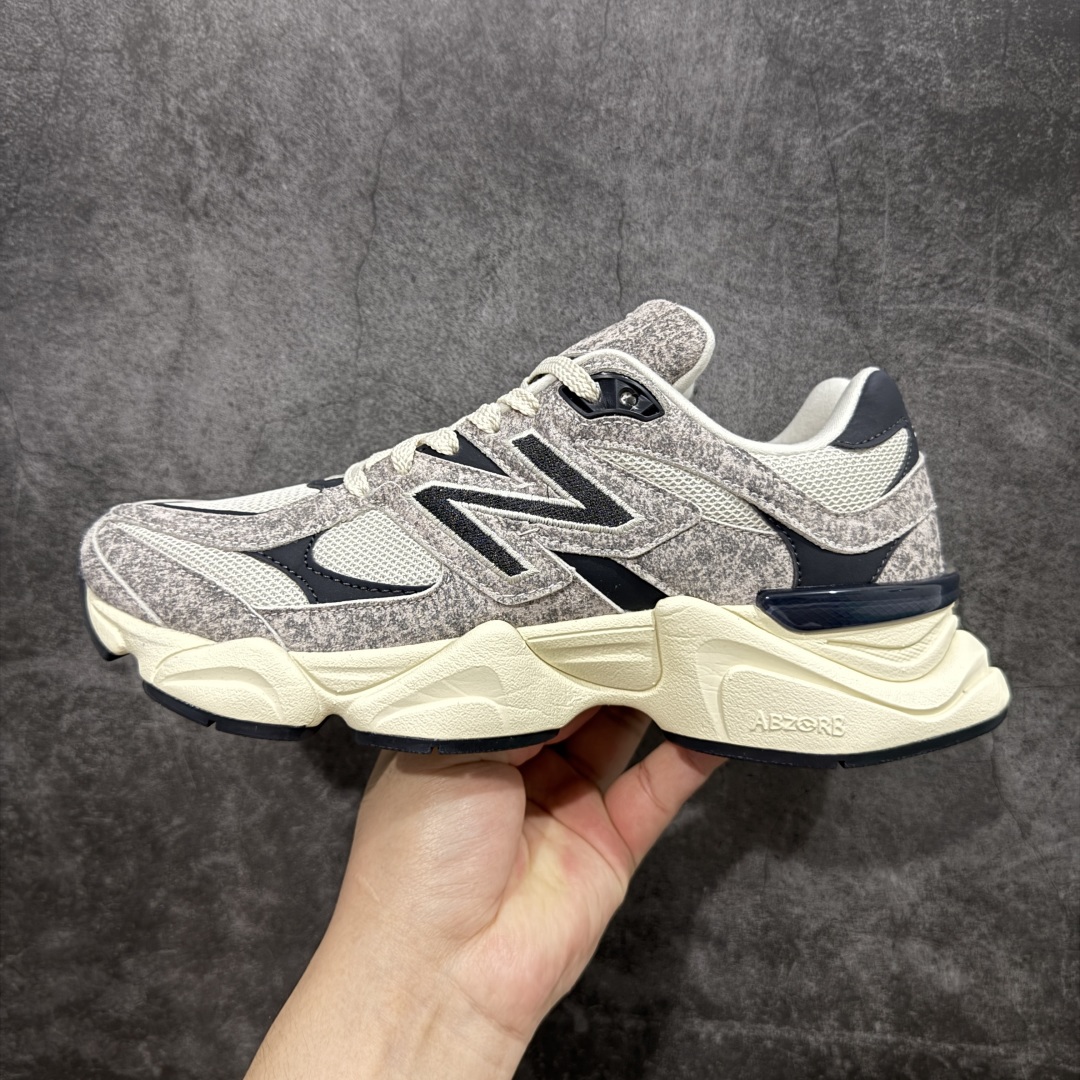 【纯原版】 New Balance NB9060 联名款 复古休闲运动慢跑鞋 黑白色 U9060SNA