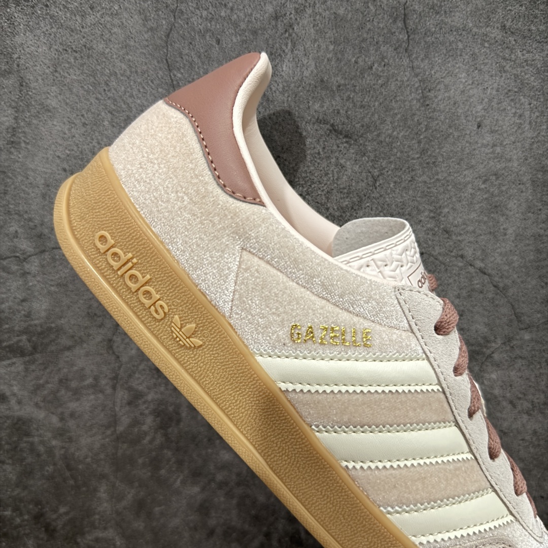 【渠道纯原版】AD Original Gazelle Trainers 瞪羚室内鞋系列低帮复古百搭休闲运动德训风板鞋 JR0232