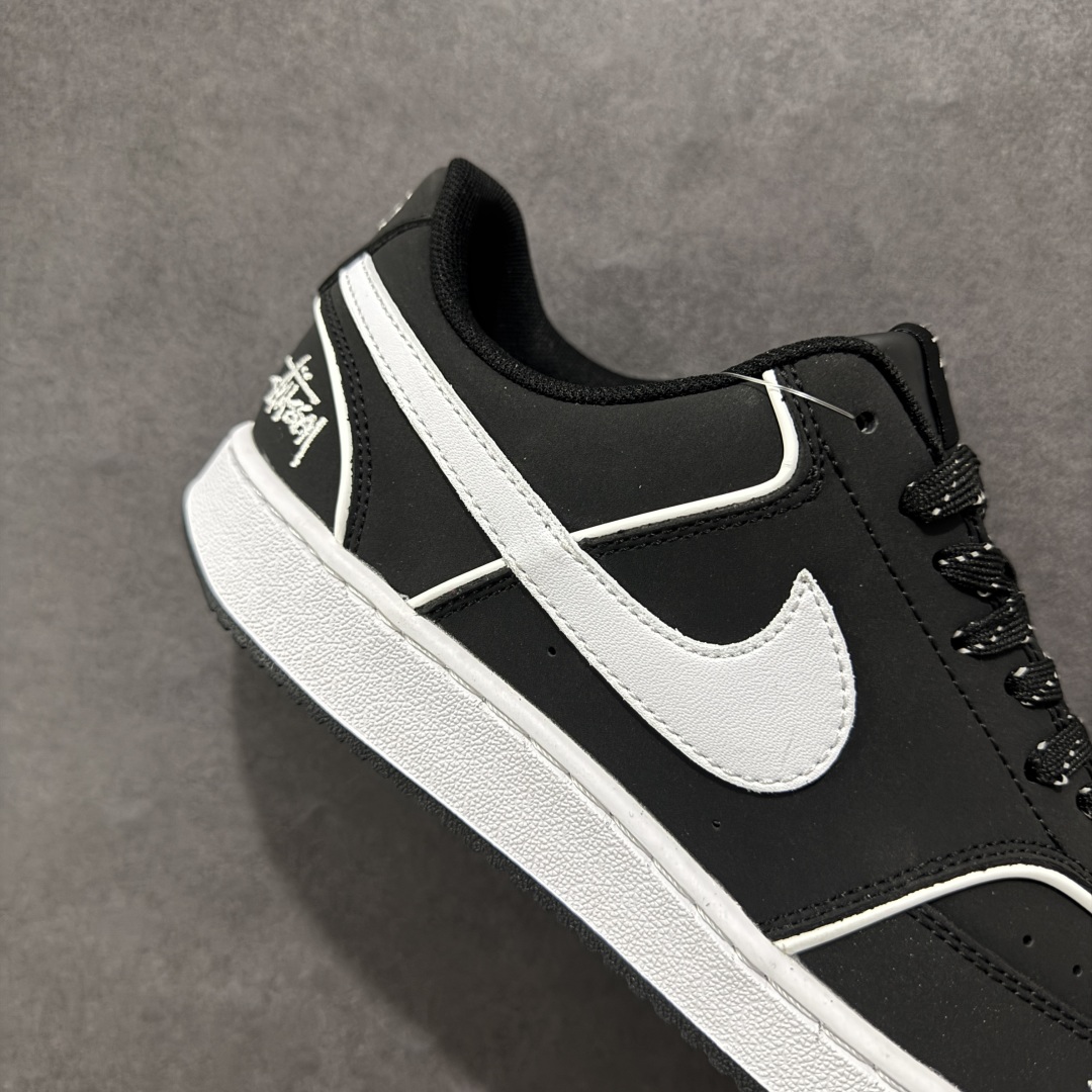 图片[6]-【定制版】Nike Court Vision Low 斯图西联名 休闲运动板鞋 纯原版本 低帮百搭透气休闲运动板鞋，经典耐用的设计，兼顾舒适脚感和出众风范，演绎匠心之作。结构性的支撑贴合感结合复古篮球设计，塑就场外全明星风范 货号： FD5188 113 尺码：36 36.5 37.5 38 38.5 39 40 40.5 41 42 42.5 43 44 44.5 45-选品中心