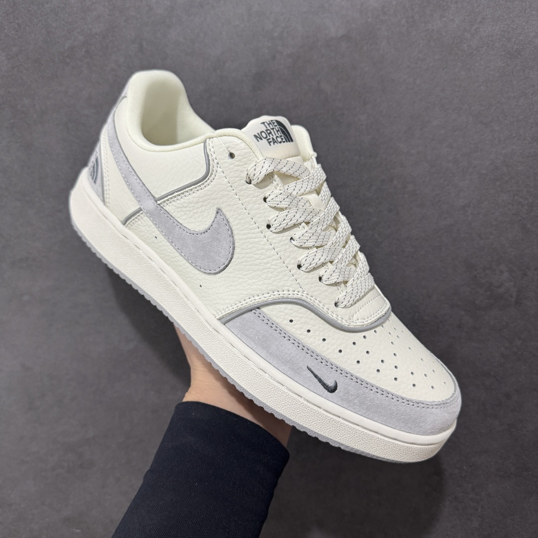 图片[3]-【定制版】Nike Court Vision Low 北面联名 休闲运动板鞋 纯原版本 低帮百搭透气休闲运动板鞋，经典耐用的设计，兼顾舒适脚感和出众风范，演绎匠心之作。结构性的支撑贴合感结合复古篮球设计，塑就场外全明星风范 货号： FD5188 119 尺码：36 36.5 37.5 38 38.5 39 40 40.5 41 42 42.5 43 44 44.5 45-选品中心