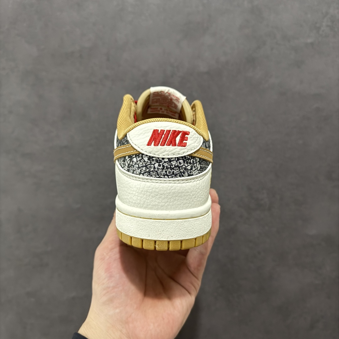 图片[4]-【定制版】Nike SB Dunk Low 蛇年限定 白黑黄小钩 纯原大厂出品 极力推荐 原装头层材料 独家版型蒸餾加工 帶來的是更好的视觉和脚感体验 大厂纯原品质出货 清洁度 电绣工艺 皮料切割干净无任何毛边 细节完美 货号：CY5979 102 尺码：36 36.5 37.5 38 38.5 39 40 40.5 41 42 42.5 43 44 44.5 45-选品中心