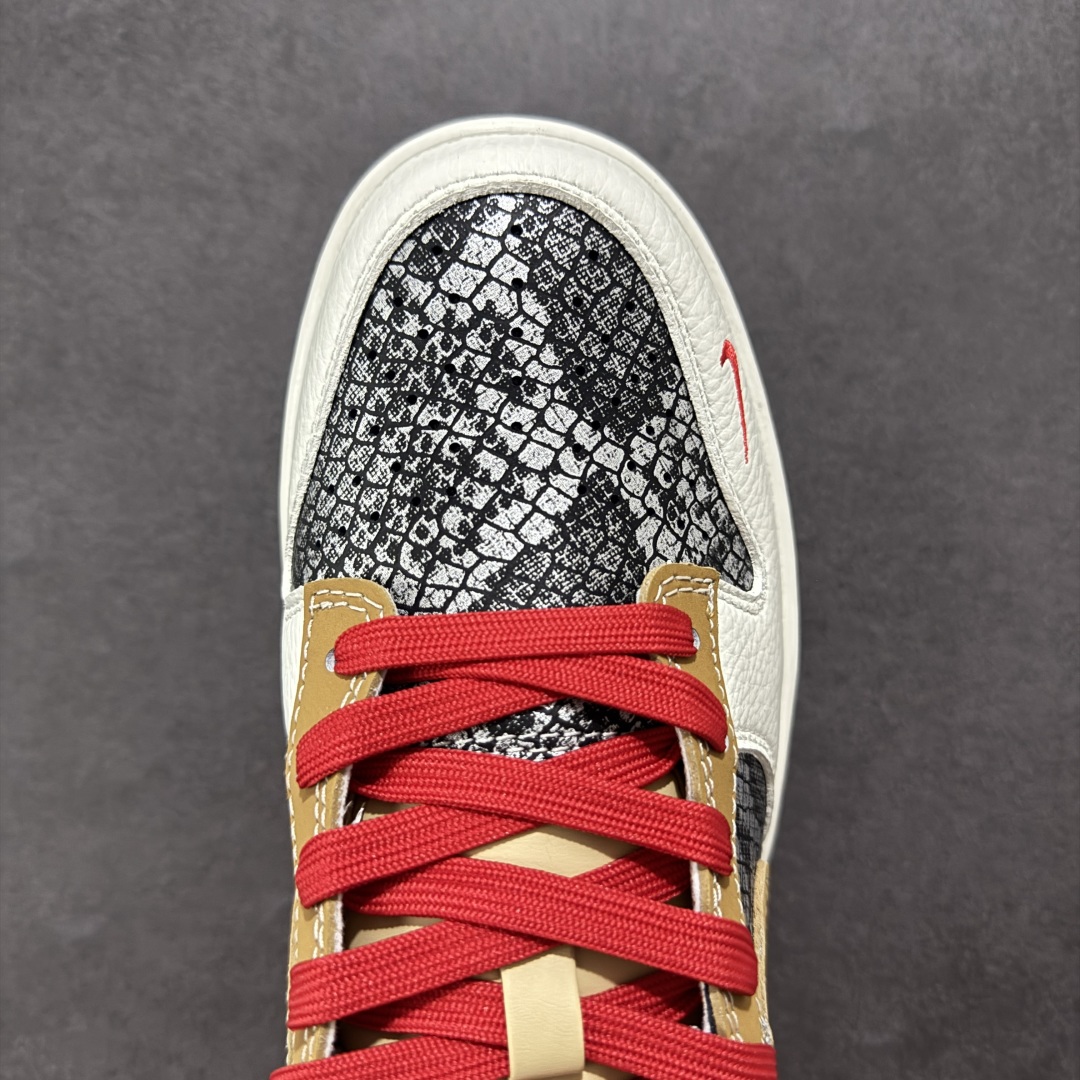 图片[8]-【定制版】Nike SB Dunk Low 蛇年限定 白黑黄小钩 纯原大厂出品 极力推荐 原装头层材料 独家版型蒸餾加工 帶來的是更好的视觉和脚感体验 大厂纯原品质出货 清洁度 电绣工艺 皮料切割干净无任何毛边 细节完美 货号：CY5979 102 尺码：36 36.5 37.5 38 38.5 39 40 40.5 41 42 42.5 43 44 44.5 45-选品中心