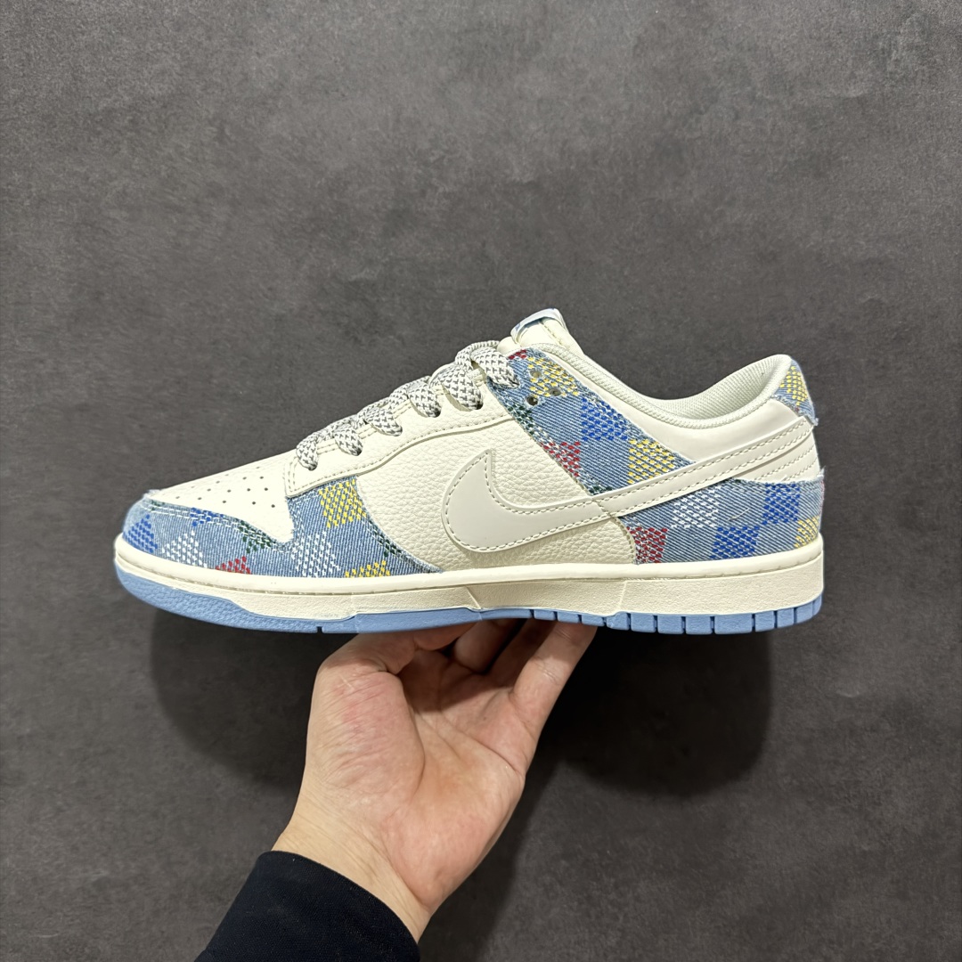 【定制版】Nike SB Dunk Low LV联名 彩色白勾 周年高端定制 低帮休闲板鞋 FC1688-231