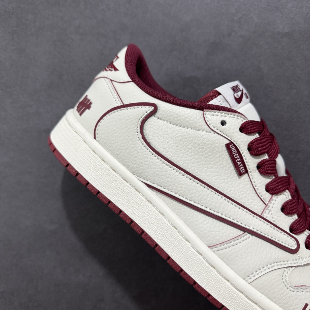 【定制版】Travis Scott x Fragment Design x Air Jordan 1 Low SP AJ1 联名款 低帮文化休闲板鞋 DF1845-536