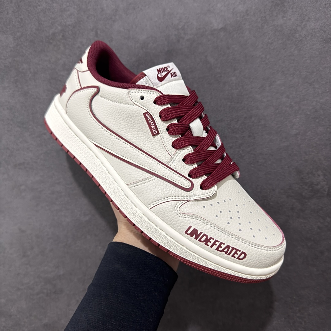 【定制版】Travis Scott x Fragment Design x Air Jordan 1 Low SP AJ1 联名款 低帮文化休闲板鞋 DF1845-536