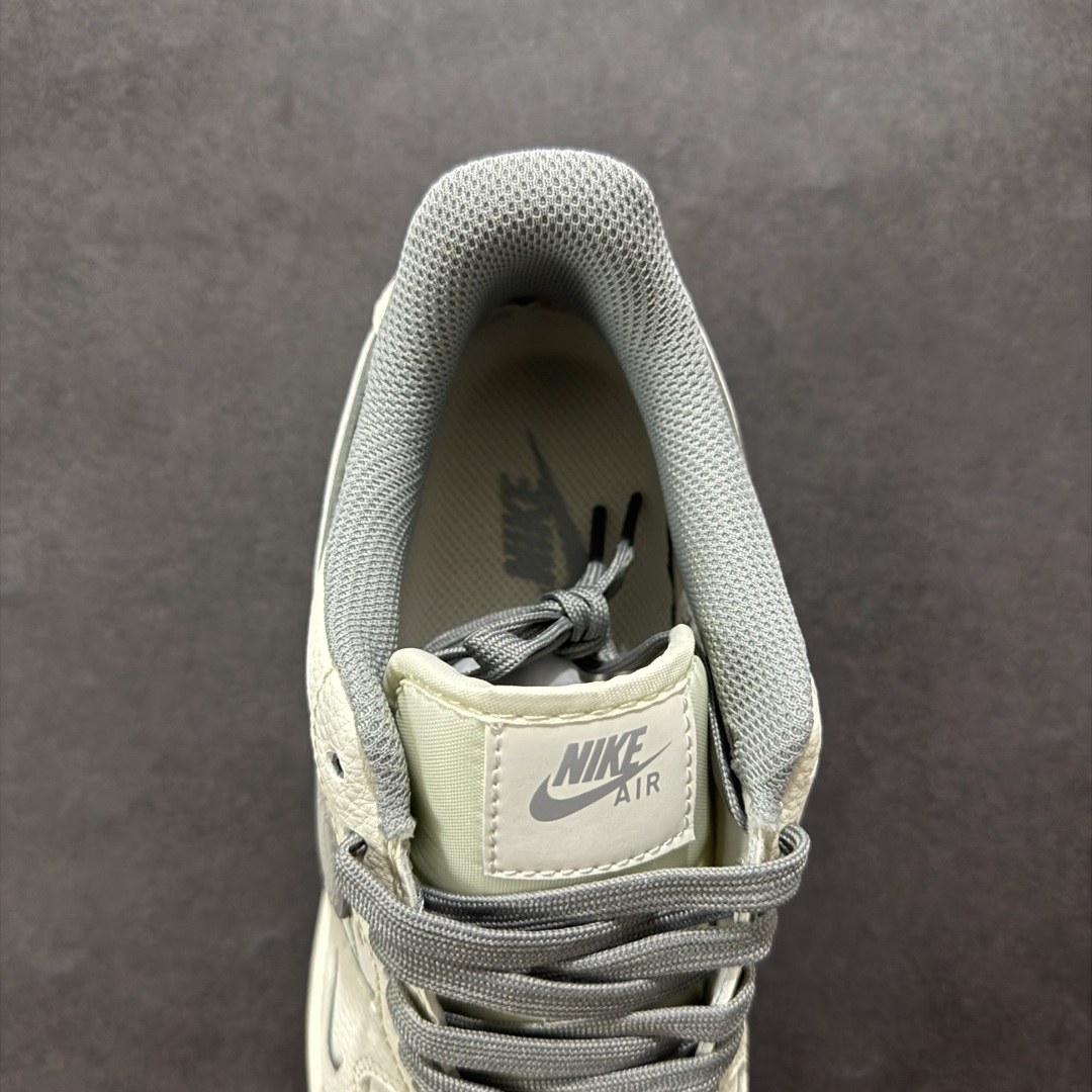 【定制版】Nike Air Air Force 1'07 Low Supreme联名 米灰多重勾 空军一号低帮休闲板鞋 XX3168-147