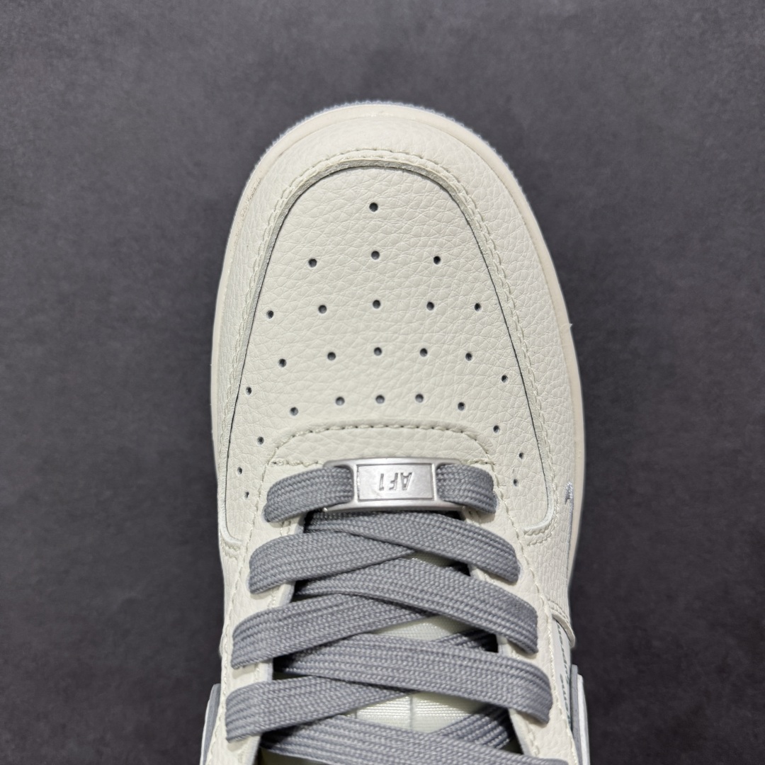 【定制版】Nike Air Air Force 1'07 Low Supreme联名 米灰多重勾 空军一号低帮休闲板鞋 XX3168-147