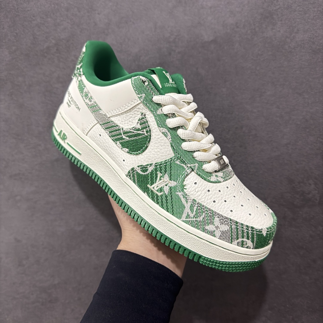 【定制版】Nike Air Air Force 1'07 Low LV联名 绿牛仔 空军一号低帮休闲板鞋 SC9207-538