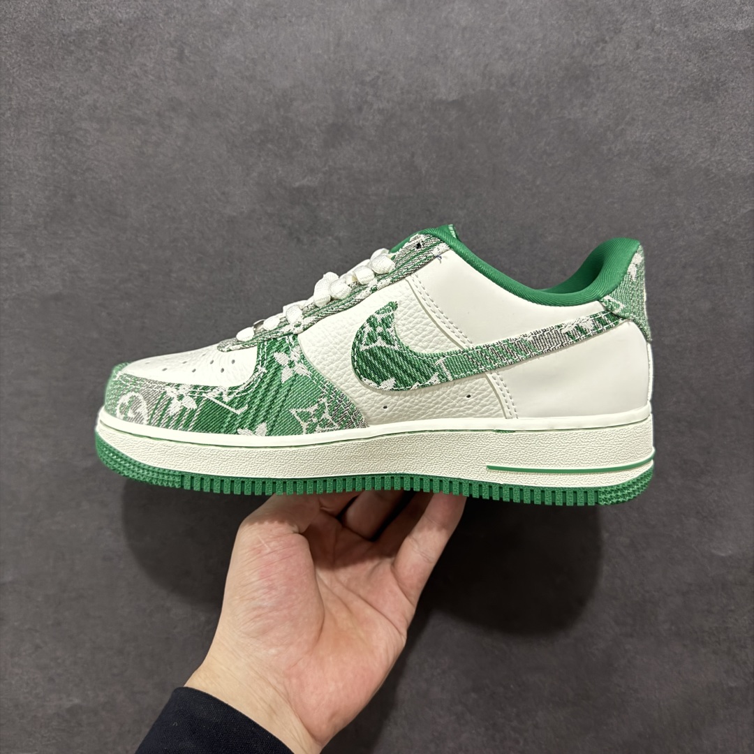【定制版】Nike Air Air Force 1'07 Low LV联名 绿牛仔 空军一号低帮休闲板鞋 SC9207-538