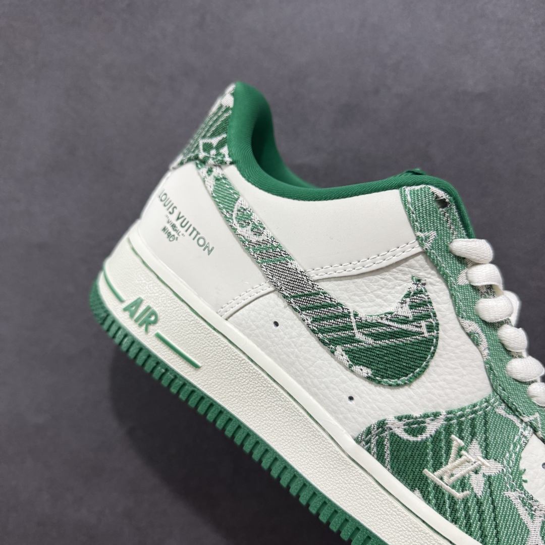 【定制版】Nike Air Air Force 1'07 Low LV联名 绿牛仔 空军一号低帮休闲板鞋 SC9207-538