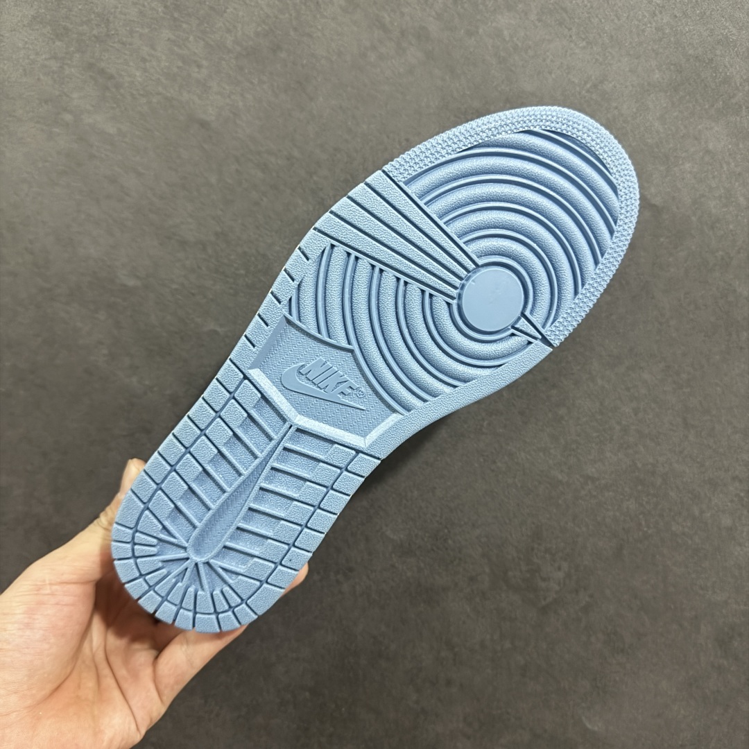 【定制版】Travi Scott x Fragment Design x Air Jordan 1 Low SP AJ1 斯图西联名 白蓝拼接 低帮文化休闲板鞋 XZ5749-010
