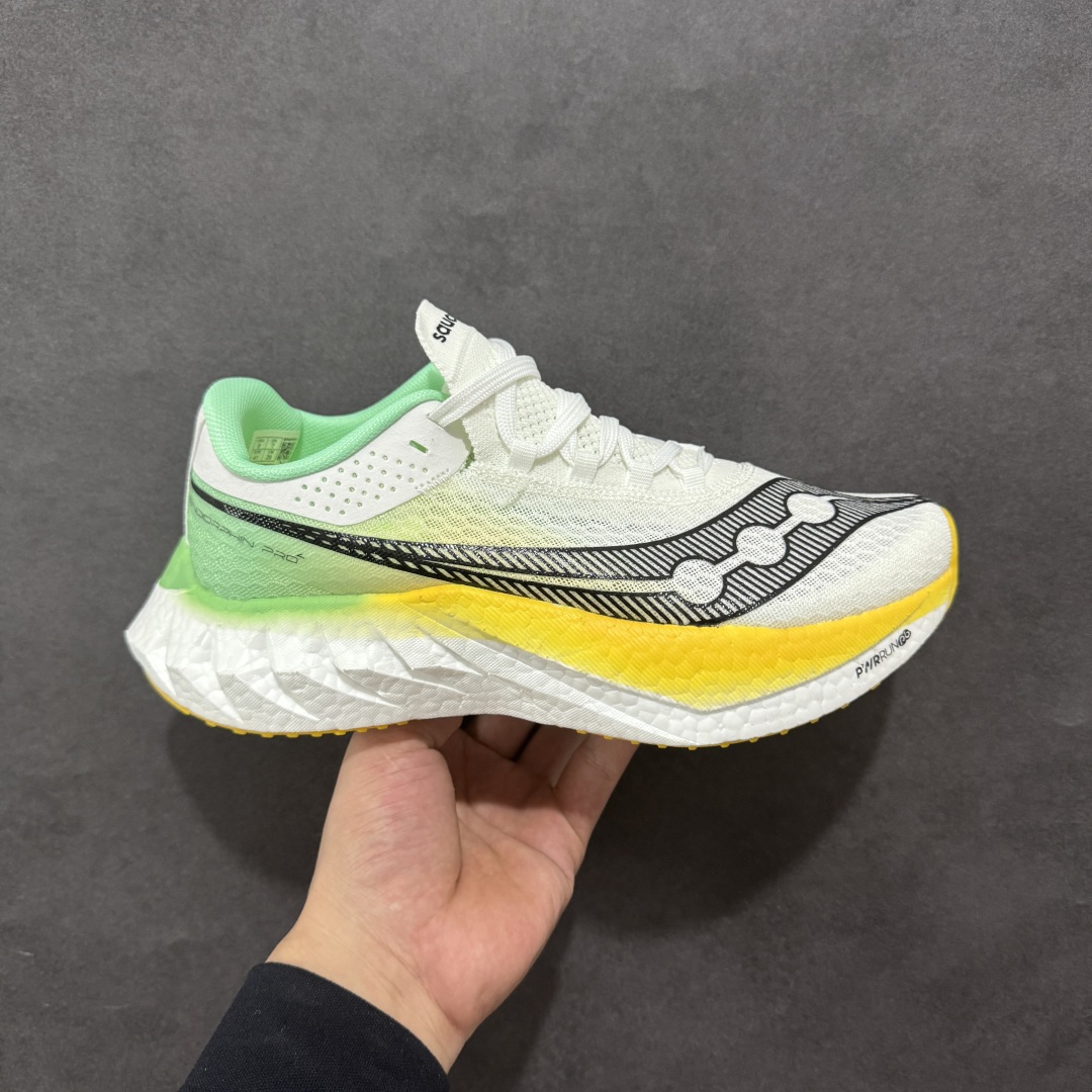 SAUCONY索康尼 ENDORPHIN PRO系列啡鹏4男女低帮缓震跑步鞋